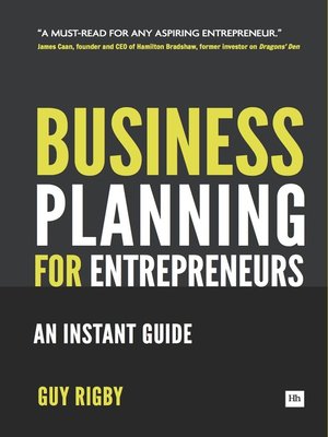 cover image of Business Planning For Entrepreneurs